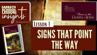 Lesson 1- Signs That Point the Way