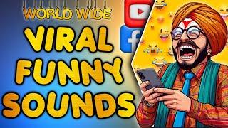 viral funny sound effects || funny background music || laughing sound effect