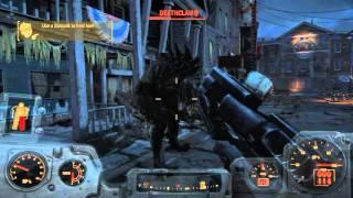 Fallout 4 | First run in with a Deathclaw!