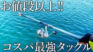 【予算2万円】ウキサビキやカゴ釣りが快適にできる！堤防釣りの汎用性に優れたタックルを紹介します［マルチマリン］