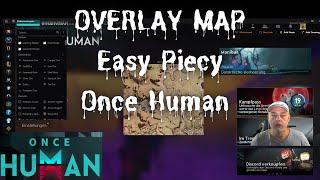 Once Human Overlay Map Echtzeit-Positionsverfolgung Live-Modus und  Minikarte