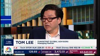 Tom Lee from Fundstrat shares his thoughts on the current state of the market...