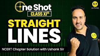 Straight Lines One Shot Maths | Class 11th Maths NCERT Solution with Ushank Sir Science and Fun