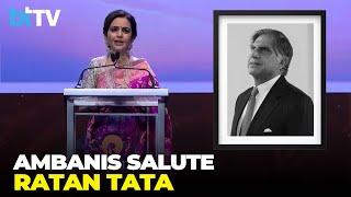 Nita And Mukesh Ambani Pay Tribute To Late Ratan Tata