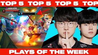 FAKER vs DEFT! T1 VS KT! | Top 5 League of Legends Plays