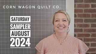 Saturday Sampler 2024 - August Tutorial