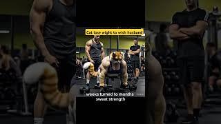 Cat lose weight to wish husband #ai #cat #cuteanimal ##cute #aiimsian #cutecat #cat