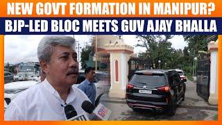 Manipur Political Twist: BJP-Led Bloc Meets Guv Ajay Bhalla | New Govt Formation in Manipur? | News9