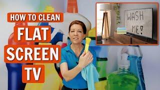 How to Clean a Flat Screen TV, LCD, LED, Plasma, Non-Glare - Tips from a Pro