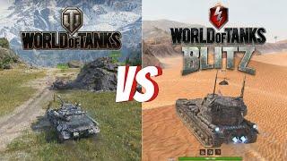 World of Tanks VS World of Tanks Blitz!