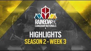 Rainbow Six Canadian Nationals: Online Circuit 2 | Week 3 Highlights Reel | Ubisoft [NA]