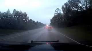 2008 P71 Driving In Rain (Crazy Texas Weather)