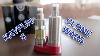 Kayfun 5 Clones: SXK vs. Liefeng | Review and SS build