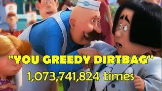 Psy/Cy/Sai/Si says "You Greedy Dirtbag" 1,073,741,824 Times (The Lorax) Let it Grow