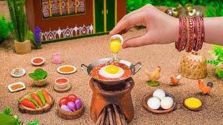 Easy Making Miniature Indian Egg With Tomato Sauce  Top 10 Videos Egg Dish Recipe