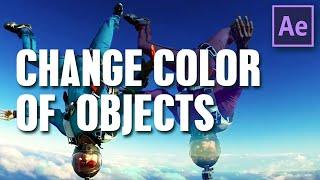 HOW TO CHANGE COLOR OF OBJECT IN AFTER EFFECTS | CHANGE COLOR OF VIDEO OBJECT IN AFTER EFFECTS