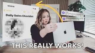 Use this Daily Checklist to go from $0 - $100k in your online business