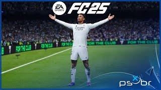 EA Sports FC 25 (PS5) - Gameplay - Primeiros 31 Minutos - Dublado e Legendado PT-BR