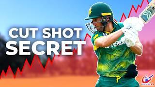 How to play the CUT SHOT PERFECTLY in 2025! Cricket Batting Guide