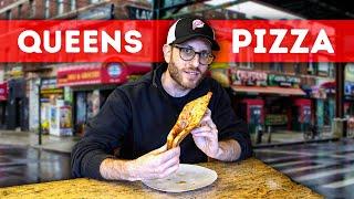I Tried Iconic Pizzerias in Queens, NYC! 