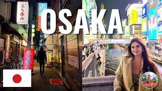 Experiencing Osaka and riding on the Zen Garden Train in Japan  [Dotonbori, Shinsekai]