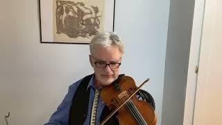 “ The Hot Club Fiddle Player.”  Composed by Jim Plattes.  Accompaniment via looping pedal.  ￼