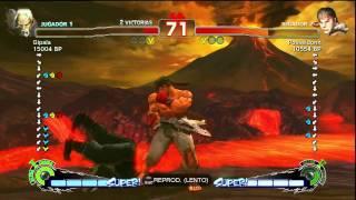 SSF4 HD-  Gipala (Gen) VS Posseidonn (Ryu)