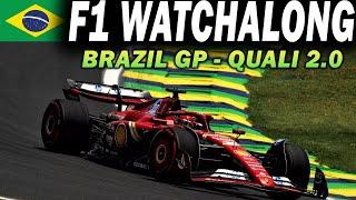  F1 Watchalong - BRAZIL GP - QUALI - with Commentary & Timings