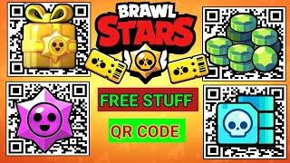 ALL FREE STUFF QR CODE IN BRAWL STARS  BRAWL STARS UPDATE  BRAWL STARS