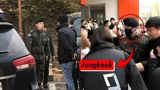 A Loving Visit:  Jungkook's mom visits BTS At Military Camp!