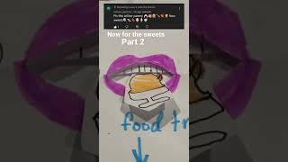 #shorts comment any food that she can eat byeeeeee