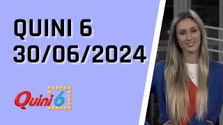 Quini 6 en vivo 30/06/2024 / Resultados del sorteo quini 6 del Domingo 30 de Junio del 2024