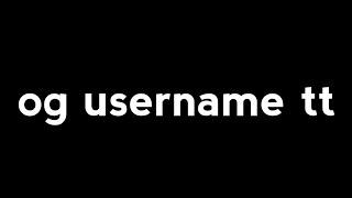 tutorial free og username tiktok for android (PATCHED)