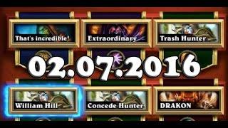 КОЛОДЫ ПАПИЧА В HEARTHSTONE / ДЕКИ В КАРТИШКАХ (02.07.2016)