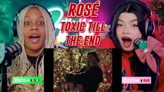 ROSÉ - toxic till the end (official music video) reaction