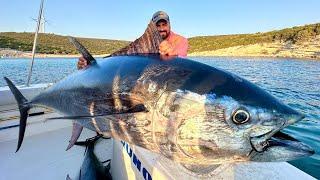 I Broke My Tuna Record!! / We Struggled with a Giant Fish for Hours