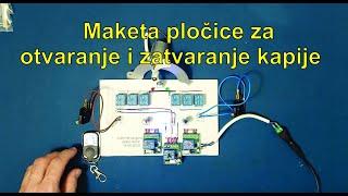 Kako radi elektronika za otvaranje i zatvaranje kapije