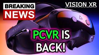 BREAKING NEWS! HTC VIVE FOCUS VISION CONFIRMED! ALL You NEED to KNOW... PCVR IS BACK!