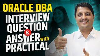 Advanced Oracle DBA Interview Questions and Practical Solutions | Oracle DBA Job Interview Guide