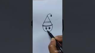 How to draw a joker| Easy drawing #art #drawing #trending #viral #shorts