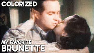 My Favorite Brunette | COLORIZED | Romantic Film | Classic Crime Movie