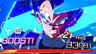 The NEW SSB Evolved Vegeta MELTS Health Bars In Sparking Zero