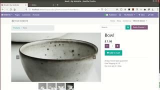 zoom/magnify product image on hover (eCommerce) - Odoo