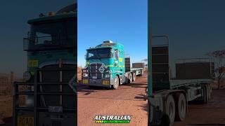 Kenworth K200 triple flat deck road train!