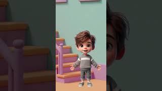 Down the stair! #funny #memes #animation