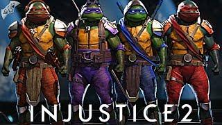 Injustice 2 - NINJA TURTLES EPIC GEAR SHOWCASE!