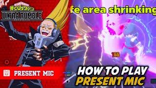 HOW TO PLAY THE *NEW* UPDATED PRESENT MIC IN MY HERO ULTRA RUMBLE