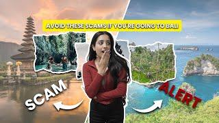 Avoid these scams if you're going to Bali