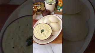 Coconut Chutney With Idli #shorts #idli #chutney #viralvideo