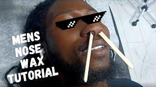 Nose Wax Tutorial | How To Avoid Men's Beard!